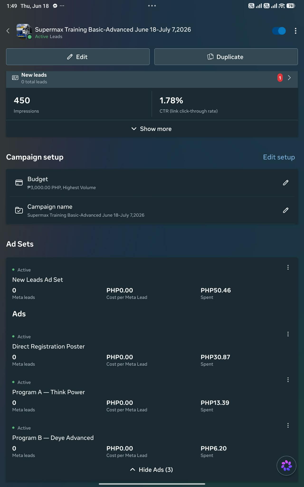 Lead Generation Ad